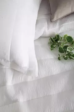 Kit Dubai Cover Quilt con fundas de almohadón - Le blanc