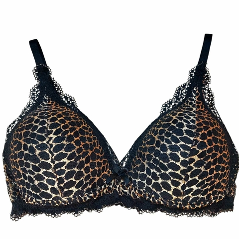 CORPIÑO TRIÁNGULO CON TAZA ANIMAL PRINT