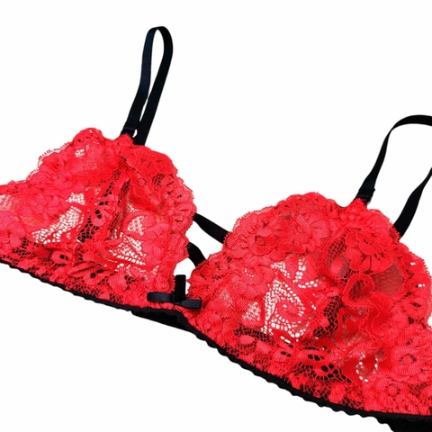 CORPIÑO TRIÁNGULITO ROJO