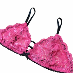 CORPIÑO TRIÁNGULITO FUCSIA