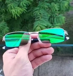 VILAO PRATA LENTE VERDE