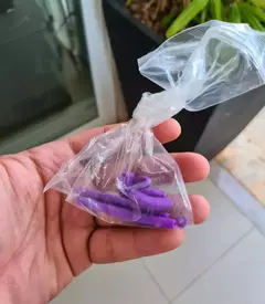 KIT BORRACHA ROXO, PARA JULIET,DOUBLEX E PENNY