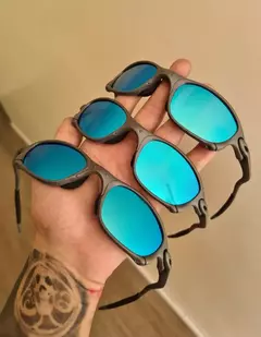 DOUBLEX XMETAL PINADA LENTE ICE THUG ( AZUL CLARO )