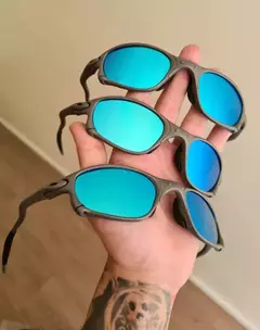 DOUBLEX XMETAL PINADA LENTE ICE THUG ( AZUL CLARO ) - comprar online