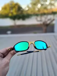JULIET 24K ARO PRETO LENTE VERDE
