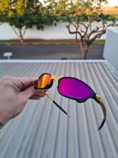 JULIET 24K ARO PRETO LENTE TANZANITE