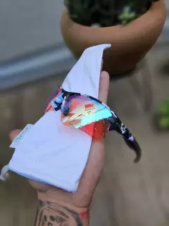 FLAK 2.0 PRETO PERSONALIZADO LENTE PRIZM