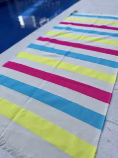 LONA PLAYERA TURQUESA FLUO MEDIUM