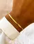 PULSERA CLAPTON PLANA 3MM - 19CM