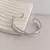 BRAZALETE ALISON PLATEADO 6CMD - comprar online