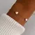 PULSERA PERLA CORAZÓN 16 - 21CM