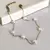 PULSERA PERLA CORAZÓN 16 - 21CM - comprar online