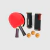 Kit 2 Raquete Tênis de Mesa Ping Pong Profissional Lisa Rede Sensei