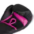 Kit Boxe Muay Thai Naja Black Line - Luva + Bandagem + Bucal - Cor Preta e Rosa - Salute Sports