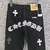 Calça Chrome Hearts Jeans Cross Pink - loja online