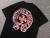 Camiseta Chrome Hearts Black Red na internet