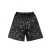 Shorts Satoshi Nakamoto Splash Ink Letters Print - comprar online