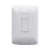 Conjunto 4x2 com 1 Pulsador Campainha Tramontina Aria 6 A 250 V Branco