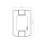 Placa 1 Posto Vertical 4x2 Tramontina Aria Branca - comprar online