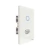 Interruptor Onne Smart Tramontina Branco com 1 Tecla e 1 Tomada 2P+T 10 A 250 V - comprar online