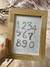 Quadro numeral. - comprar online