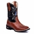 bota texana masculina lisa marrom rodeio cowboy na internet