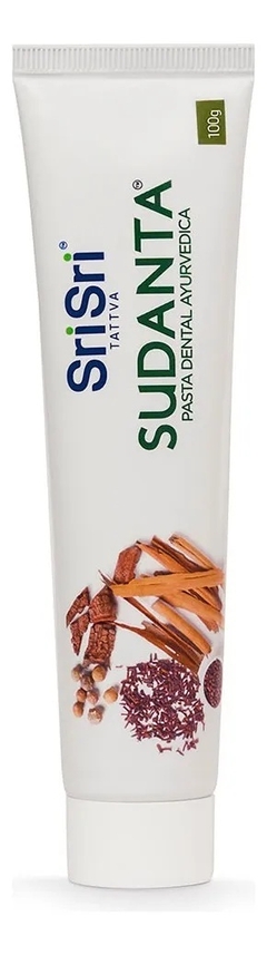 PASTA DENTAL AYURVEDICA NATURAL SUDANTA LIBRE DE FLUOR 100G - comprar online