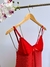 KIT 2 Camisola MALU - Camisola estampada PLUS SIZE e REGULAR de liganete e renda forrada alça regulável verão leve - 3k lingerie