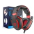 Gaming Headset Noise Isolando Overear Headphone com Mic.Volume Controle Bass Sur na internet