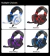Gaming Headset Noise Isolando Overear Headphone com Mic.Volume Controle Bass Sur