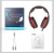 Imagem do Gaming Headset Noise Isolando Overear Headphone com Mic.Volume Controle Bass Sur