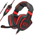 Gaming Headset Noise Isolando Overear Headphone com Mic.Volume Controle Bass Sur na internet