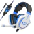 Gaming Headset Noise Isolando Overear Headphone com Mic.Volume Controle Bass Sur na internet