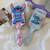 Escova para cabelo Disney-Anime Lilo e Stitch, Mickey e Minnie Mouse - comprar online