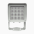 Lampara IR de Luz Continua / 16 Lámparas LED / Distancia Efectiva 16 a 25 metros / Cobertura 40° / Exterior IP66