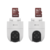 Kit de Camaras WiFi, Incluye 2 Piezas CS-H8C y 2 Piezas HS-TF-E1/32G / Audio de Dos Vías / Detección de Movimiento / Luz Estroboscópica / Sirena / Uso