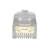 Plug RJ45 Cat6A, Para Cable UTP de Calibre 23-24 AWG, Chapado en Oro de 50 micras, Paquete de 100 piezas en internet