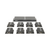 Kit Divisor y Extensor HDMI (Extender Splitter) / Divide 1 Fuente HDMI a 8 Pantallas / Extiende la señal HDMI hasta 40 m / Resolución 1080P @ 60 Hz /