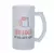 Caneca de Vidro Chopp/Cerveja Jateada 475ml Personalizada