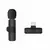 Microfone Lavalier sem fio para iPhone e Android, Cancelamento de Ruído, Plug a - LRB IMPORTS