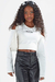 Blusa Cropped Manga Longa Juvenil Lilimonn na internet