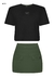 Conjunto Juvenil Blusa e Short Saia Hits na internet