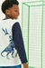 Camiseta Manga Longa Dinossauro Infantil Luc.Boo - Bzzum Kids e Teens