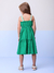 Vestido com Estampa Puff Verde Momi - comprar online