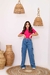 Calça Wide leg Cargo - comprar online