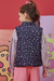 Colete Infantil Feminino Puffer em Nylon Poá Infanti - Bzzum Kids e Teens