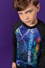 Camiseta Manga Longa em Malha UV 50+ Johnny Fox - Bzzum Kids e Teens