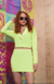 Vestido Manga Longa Lima Teen