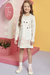 Vestido Infantil Mangas Longas em Fly Tech Infanti