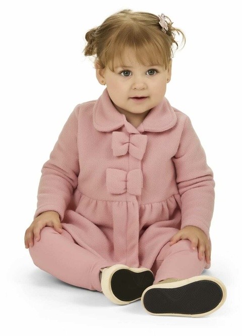 Conjunto Infantil Menina Casaco e Legging Angerô